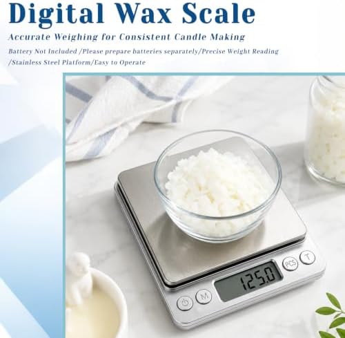 Ksedcon Electric Wax Melting Pot with Spout for Candle Making 50 fl oz - Image 4