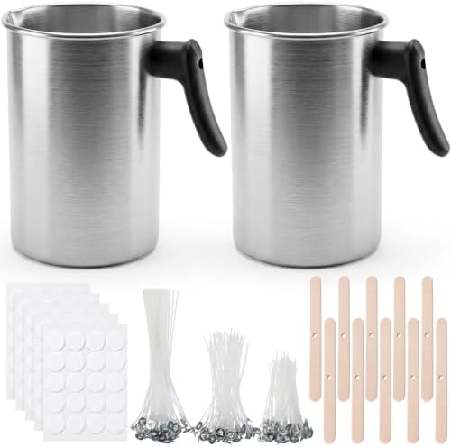 Romooa Soy Wax Candle Making Kit Natural Soy Wax DIY Crafts by Romooa
