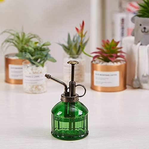 Glass Plant Mister Spray Bottle for Indoor, 6.7 oz - Ultra Fine Mist Green - Image 6