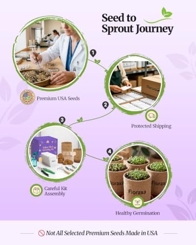 10-Herb Indoor Garden Kit, Complete Kitchen Herb Starter Set - Image 2