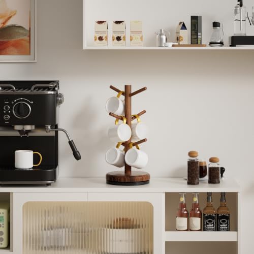 Dorhors Mug Holder Tree,Coffee Cup Holder,Mug Rack Stand Hook,Bar Organizer - Image 4