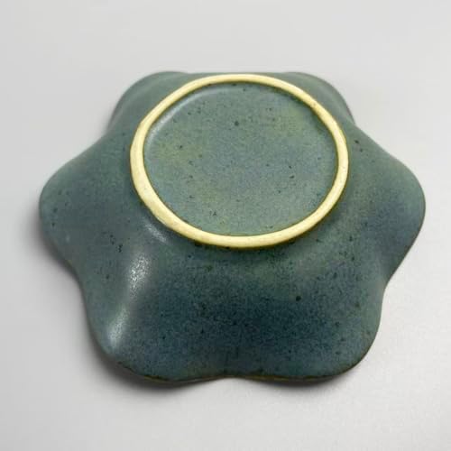 Jewelry Dish Tray - Ceramic Trinket Tray for Rings, Keys, Earrings | Decorative Key Bowl for Women, Gift for Friends, Sisters, Daughter, Mother, Lotus leaf shap, Jewelry Trays (Starry Blue) - Image 5