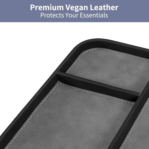 SITHON Valet Tray Trendy Organizer Multifunctional Nightstand Caddy Holder - Image 6