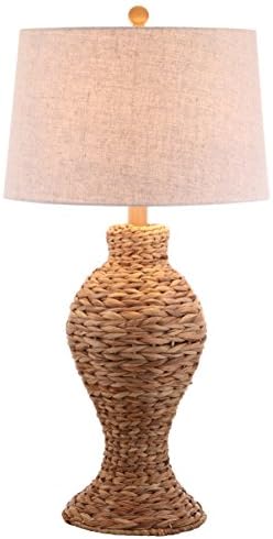JONATHAN Y Elicia Farmhouse 31" Water Hyacinth Table Lamp, Natural by JONATHANY