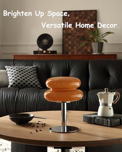 Glivpny Mushroom Lamp Table Lamp, Mid Century Modern Table Lamps (Copper) - Image 5