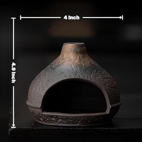 Handmade Ceramic Palo Santo Holder - Mini Chimenea Incense Burner - Image 6