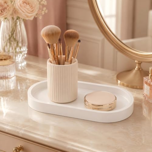 Bathroom Tray,Vanity Tray,Perfume Tray for Makeup,Perfume,Trinket - Image 2