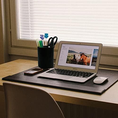 minimaliving Pen Holder,Nordic Style Silicone Waterproof Pencil Holder for Desk Simple&Modern Minimalist Makeup Organizer Multifunctional Office Supplies for Home,Kids and School (Black) - Image 2