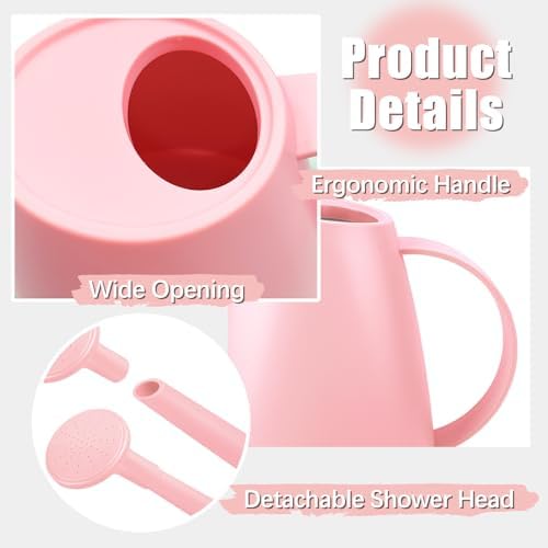 1.8L Watering Can, Watering Can Indoor Plants, Long Spout Small Water Can - Image 6