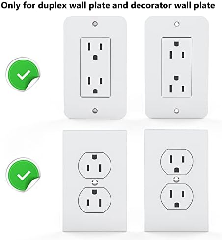 WALI Outlet Shelf Wall Holder, Bathroom Shelf for Smart Home Decor - Image 4