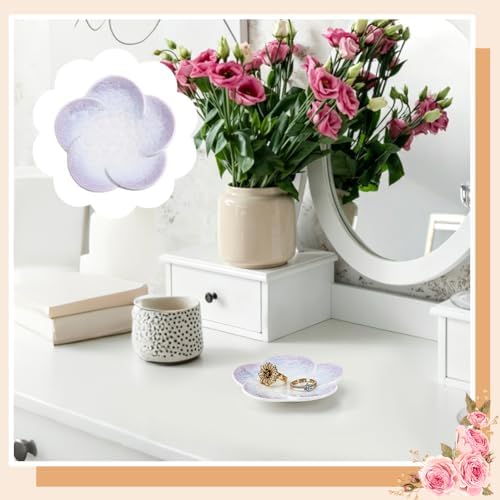 Ceramic Jewelry Dish Tray Small Trinket Tray Ring Holder - Image 5
