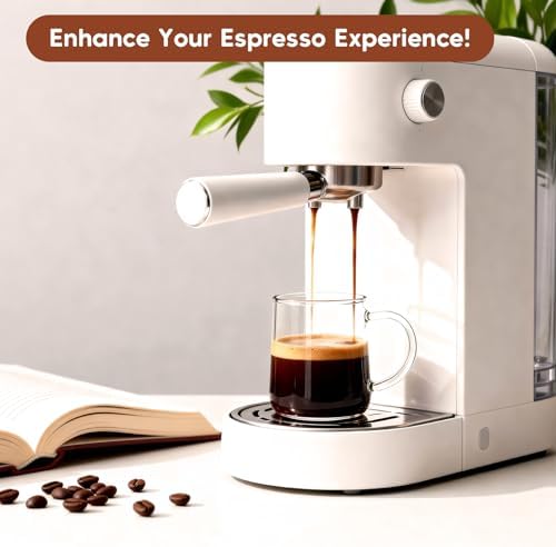 Glass Espresso Cups Set of 2, 5.4 oz Clear Espresso Shots Cup with Handle, Small Coffee Cups Glasses Mugs, Demitasse Cups, Cappuccino Cup, Suit for Espresso Machine, Microwave Dishwasher Safe - Image 4