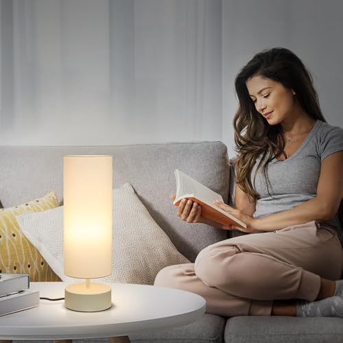 Touch Control Table Lamp, 3 Way Dimmable Bedside Lamp, Modern Desk Lamp - Image 5