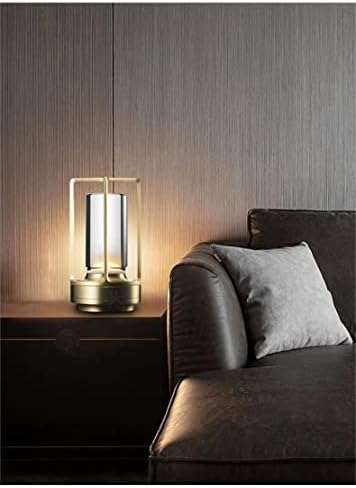 Portable Metal Table Lamp for Indoor/Outdoor，Rechargeable Cordless 3 Colors - Image 2