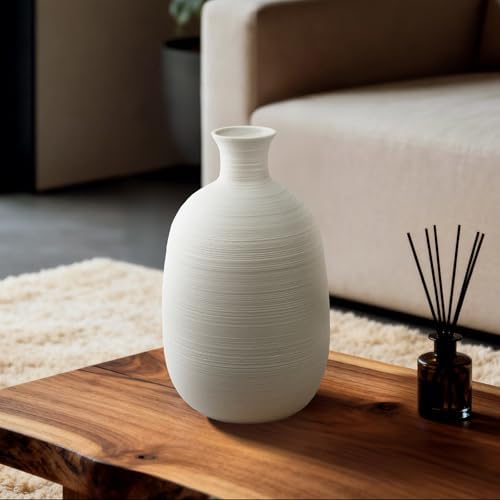 RONDURE Modern Ceramic Decorative Table Lamp Living Room Bedroom Bedside - Image 2