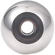 Stainless Steel Spacer Beads 7x5mm Rondelle Loose Charm Caps Beads for DIY Jewelry Making 100pcs with 1.5mm Hole