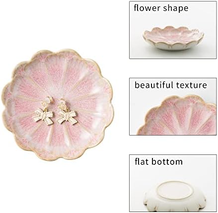 BEUNAIZER Jewelry Dish Tray, Ring Dish, Ceramic Trinket Tray, Key Bowl - Image 6