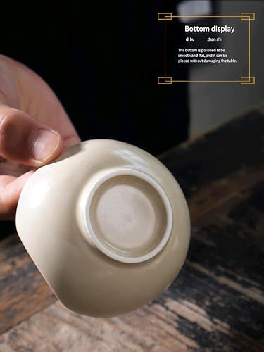 Elegant Ceramic Incense Ash Catcher – Minimalist Beige Incense Holder with 9-Hole Base, Smooth Bottom, Portable & Decorative for Home, Tea Table - Image 3