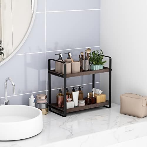 HNRLOY Bathroom Counter Organizer, Bathroom Counter Shelf, Makeup Organizer - Image 5