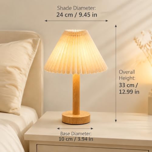 Portable Rechargeable Table Lamp, Touch Dimmable Bedside Light - Image 6
