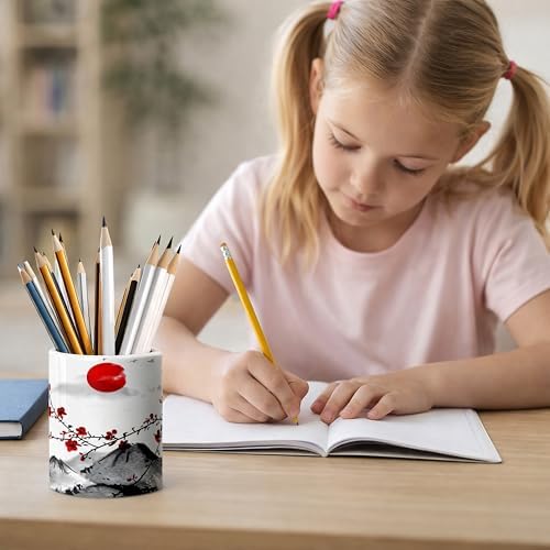 Ceramic Pen Holder Desk Accessories Brush Holder Pencil Holder Organizer - Image 5