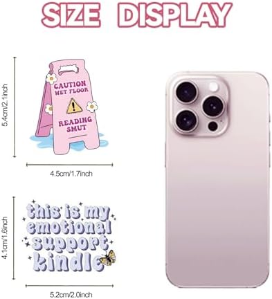 104 PCS Romance Book Stickers for Kindle- Bookish Fantasy Dragon Aesthetic Stickers for Kindle Case, Water Bottle, Scrapbook, Journal - Cute Book Lover Gifts for Adults Teens - Image 4