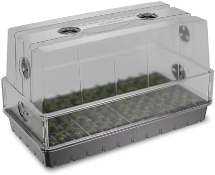 AC Infinity Humidity Dome 6x12, Heavy-Duty 3mm Seed Starter Propagation Kit by ACInfinity