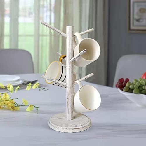 Dorhors Mug Holder Tree,Coffee Cup Holder,Mug Rack Stand Hook,Bar Organizer - Image 4