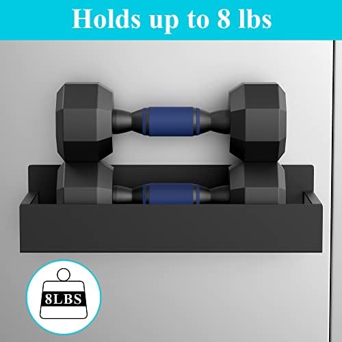HuggieGems Metal Magnetic Spice Rack for Refrigerator2 Pack Black - Image 4
