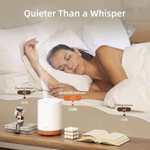 ASAKUKI Essential Oil Diffuser for Home 300 ml Quiet - Image 4