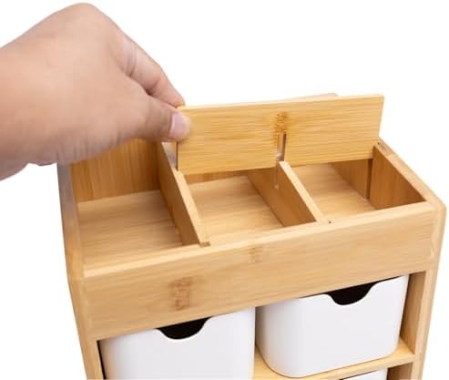 Bamboo Desk Organizer ＆ 2 Pack Bamboo File Folder Holder Set - Image 7