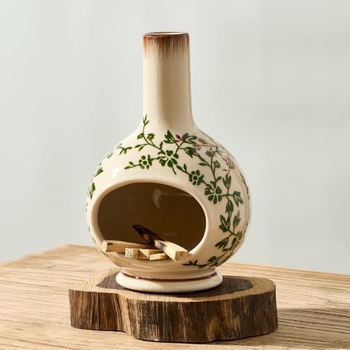 Handmade Ceramic Incense Holder,Palo Santo Holder for Burning,Sage Burner by SIDUCAL