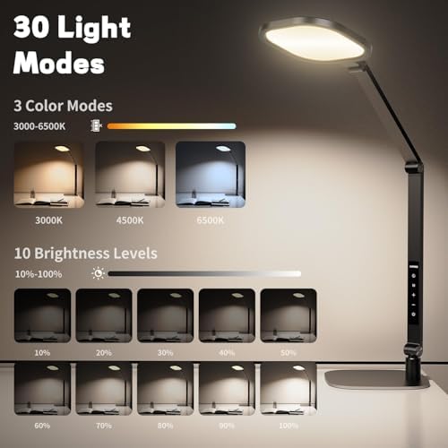 LitONES LED Desk Lamp for Home Office, Soft Edge-lit Design - Modern Style - Image 3