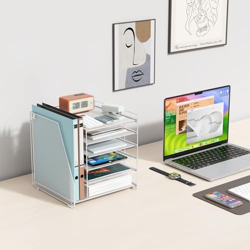 gianotter 6-Tier Paper Organizer With Magazine Holder - Image 5
