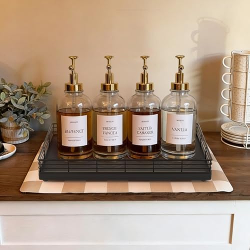 Bathroom Vanity Tray, 13" x 8" Oak Decorative Wooden Tray for Countertop - Image 3