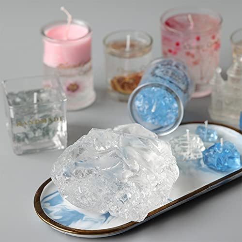 TooGet Transparent Jelly Wax DIY Candle Making Gel Wax Handmade Material Crystal Gel Candle for Candle Making and Handcraft Scente Candles Supplies - 14 OZ - Image 4