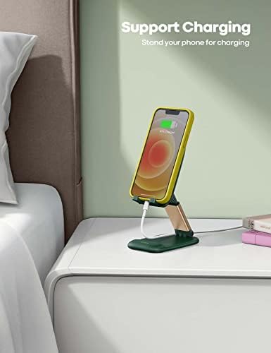 Lamicall Green Cell Phone Holder, Desk Accessories, Cellphone Stand - Image 3