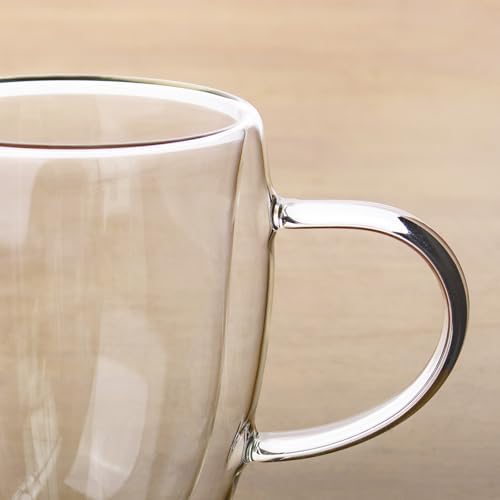 HillSpring 12oz Double Walled Glass Mugs, 1-Pack - Image 5