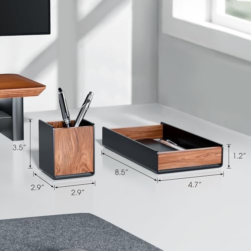 UPERGO Desk Organizer Tray Pen and Pencil Holder Set - Image 6