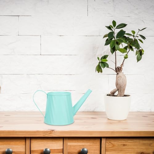GANAZONO Small Watering Can for Indoor Gardening Portable Green Metal Succulent Watering Pot Compact Bottle and Home Decor - Image 4