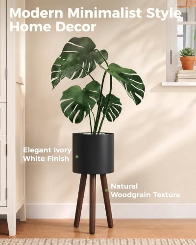 Bamworld 3-Pack Plant Holders for Indoor Plants Metal Planter Stands - Image 3