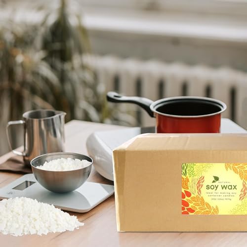 Natural Soy Wax for Candle Making 20 lb Bag, Soy Wax Flakes,DIY Candle - Image 7
