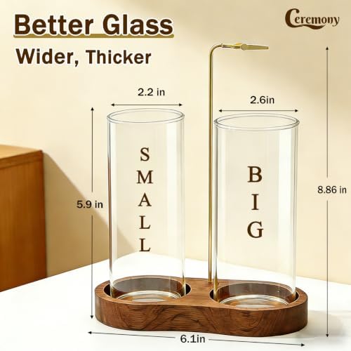 Ceremony Incense Holder, Wooden Incense Burner with Glass Ash Catcher - Image 4
