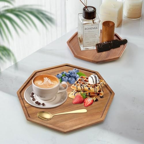 3Pcs Wood Serving Trays Charcuterie Board Cheese Platter Party Hosting Gift - Image 6