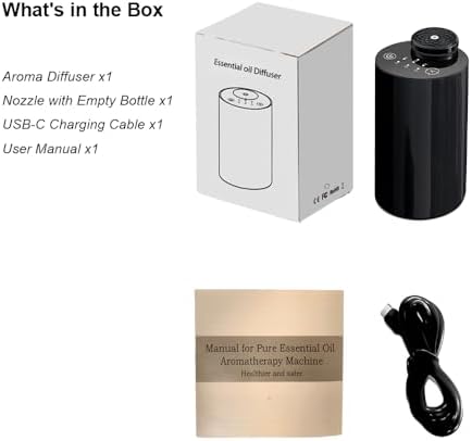 Waterless Diffuser, Cordless & Rechargeable Scent Diffuser for Home & Car - Image 6