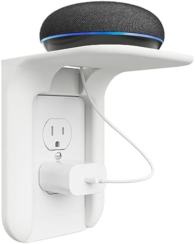 WALI Outlet Shelf Wall Holder, Bathroom Shelf for Smart Home Decor by WALI