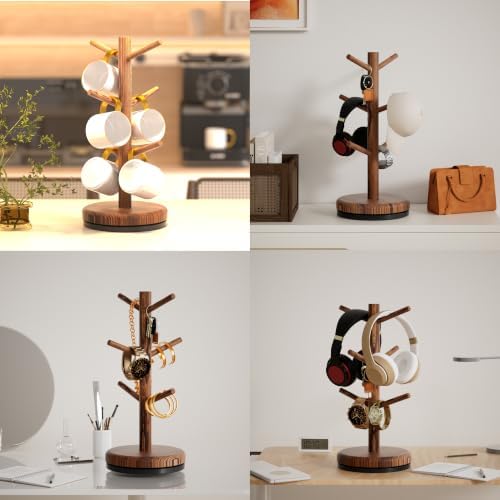 Dorhors Mug Holder Tree,Coffee Cup Holder,Mug Rack Stand Hook,Bar Organizer - Image 5