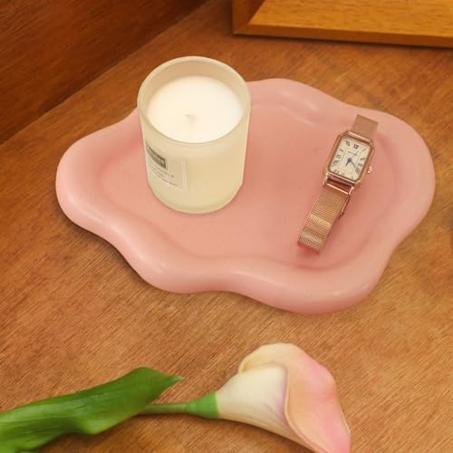 CCINPPY Ceramic Cloud Jewelry Tray Trinket Dish Key Bowl Nightstand Decor by CCINPPYJEWELRYACCESSORIES