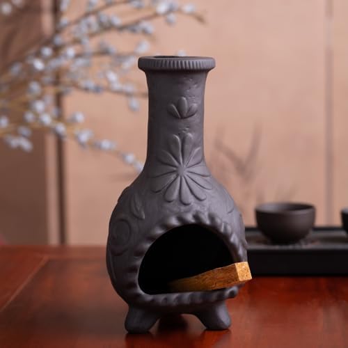 MOUGIGI Elegant Handmade Black Palo Santo Holder–Incense Cone Stick Burner - Image 6