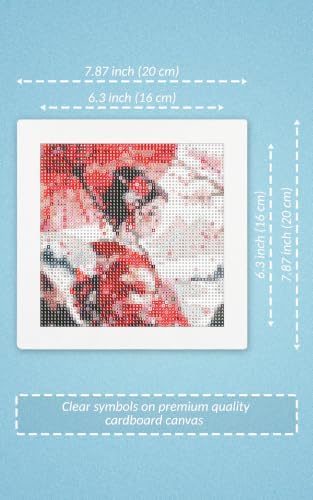 LuwoArte 6 Pack Diamond Painting Kits for Adults – Japanese Style Diamond Art Kits – Full Drill DIY Paint Gem Art for Adults – Brilliant 5D Diamond Painting Kit – Relaxing Craft for Home Wall Décor - Image 3